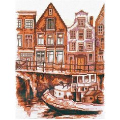 Набор для вышивания "Набережная Амстердама" Палитра
