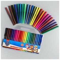 Фломастеры цветные, 24 цвета, PAW PATROL Нет бренда