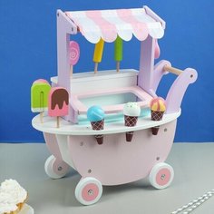 Игровой набор "Тележка с мороженым" Нет бренда