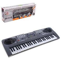 Синтезатор «Нотка», 54 клавиши, работает от батареек и от сети, адаптер в комплект не входит Нет бренда