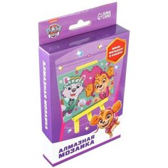 Алмазная мозаика для детей Paw Patrol "Эверест и Скай"