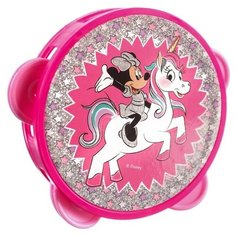 Музыкальная игрушка «Бубен: Минни Маус», цвет розовый Disney