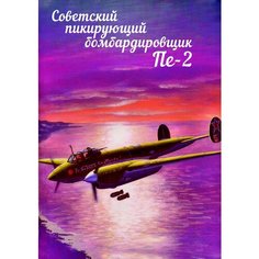 Сборная модель бомбардировщика Пе-2 Нет бренда