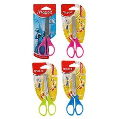 Maped Ножницы детские, 13 см, Essentials, симметричные, блистер, микс