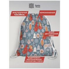 Мешок для обуви Gustav House "Лесные животные" 38х42 см