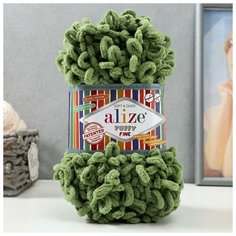 Пряжа "Puffy fine" 100% микрополиэстер 14,5м/100г (485) нет бренда