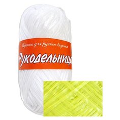Пряжа для вязания Пехорка "Рукодельница", цвет: лимон (27), 200 м, 50 г, 5 шт
