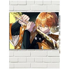 Картина по номерам Аниме Клинок Рассекающий Демонов - 6215 Г 30x40