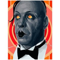 Картина по номерам на холсте Музыка Rammstein Тиль Линдеманн - 6342 В 30x40