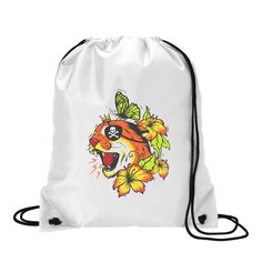 Сумка для обуви CoolPodarok Иллюстрация. Тигр в повязке