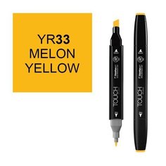 Художественный маркер TOUCH Маркер спиртовой двухсторонний TOUCH ShinHan Art, желтый дынный