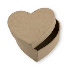 Заготовки для декорирования коробка в форме сердца 2 шт Love2 Art