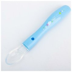 Детская силиконовая ложка «Наше чудо» Mum&Baby