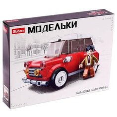 Конструктор Модельки «Ретро кар», 150 деталей Sluban
