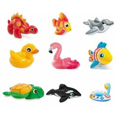 Надувные водные игрушки, 4 вида Intex