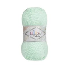 Пряжа Alize My Baby, 100 % акрил, 50 г, 150 м, 1 шт., 19 водяная зелень