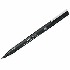 Линер-кисть "PINBR-200", черный Uni Mitsubishi Pencil