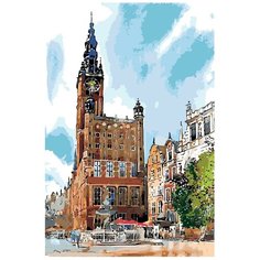 Картина по номерам, "Живопись по номерам", 60 x 90, UA01