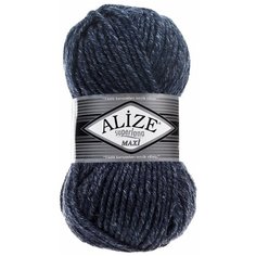 Пряжа Alize Superlana Maxi 0805 (тёмно-синий жаспе) 5 шт.
