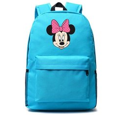 Рюкзак Минни Маус (Mickey Mouse) голубой №4 Noname