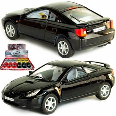 Металлическая машинка Kinsmart 1:34 "Toyota Celica" KT5038D, инерционная / Черный