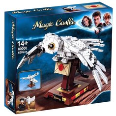 Конструктор Гарри Поттер Сова Букля, 630 деталей, 88008, совместим с лего, для мальчика и девочки Lion King