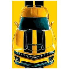Картина по номерам на холсте автомобили (спорт-кар, гонки) - 7828 В 60x40