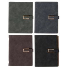 Calligrata Органайзер на кольцах А5, 90 листов в линейку, с хлястиком, микс