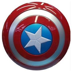 Щит на руку "Капитан Америка" (со звуком) 30 см. Noname