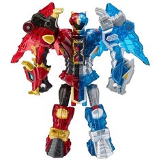 Робот-трансформер YOUNG TOYS Super10 Драгониус Миксчендж 314069, красный/синий