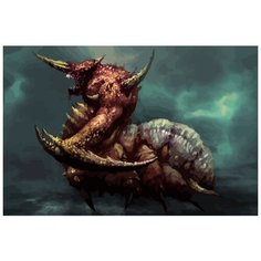 Картина по номерам на холсте Игра Diablo Дьябло 5592 60x40