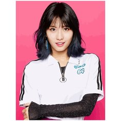 Картина по номерам на холсте TWICE Kpop Momo - 33 30X40