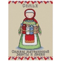 Набор для вышивания Жар-Птица "Славянский оберег. Семья", 21x16 см