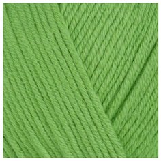 Пряжа Gazzal Baby Cotton (Газзал Беби Коттон) - 2 мотка Зеленое яблоко (3448) 60% хлопок, 40% акрил 165м/50г