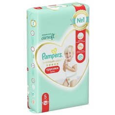 Pampers Premium Care трусики 5, 12-17 кг, 52 шт., белый