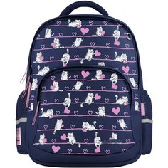 Рюкзак синий С эргономичной спинкой "SWEET ANIMALS. котики" , Арт. 12-002-246/02 Bruno Visconti