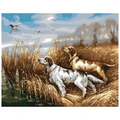LORI картина по номерам На охоте, 40 x 50 см