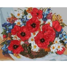 Картина по номерам Пестрый букет 40х50 см 000 Art Hobby Home
