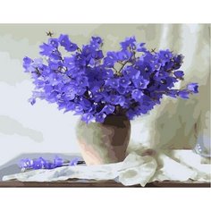 Картина по номерам Букет в глиняном горшке 40х50 см Hobby Home