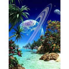 Картина по номерам Планета 40х50 см Hobby Home
