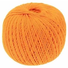 Пряжа ПНК Кирова Фиалка тёмно-жёлтый(303), 100%хлопок, 225м, 75г, 1шт