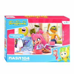 Пазл 104 Геройчики. Выпей же чаю. Origami