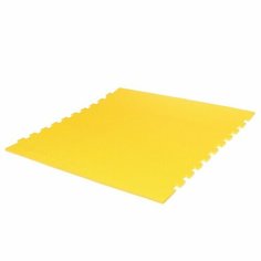 Eco Cover Мягкий пол универсальный «New-накат. Соты», цвет жёлтый, 100 × 100 см, 14 мм