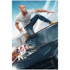 Картина по номерам на холсте форсаж - 928 40X60