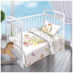 Комплект постельного белья детский в кроватку Сонька-Дрёмка из сатина