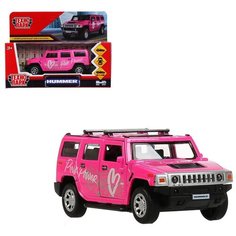 Технопарк Машина Hummer H2 Спорт 12 см металл НUМ2-12SRТ-РК с 3 лет