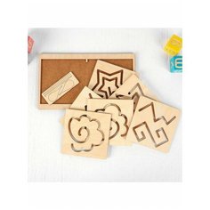 Межполушарная доска звезда, WoodLand Toys