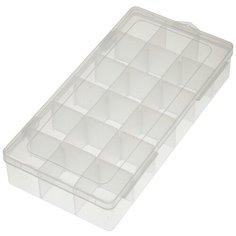 Контейнер пластиковый 23 Х 11.7 Х 4.3 СМ со съемными разделителями, Арт. 2-750/07 Hobby Time