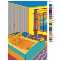 Картина по номерам W-16 "Летнее утро" 60х90 Brushes Paints