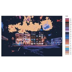 Картина по номерам Y-945 "Санкт-Петербург" 60x90 Brushes Paints